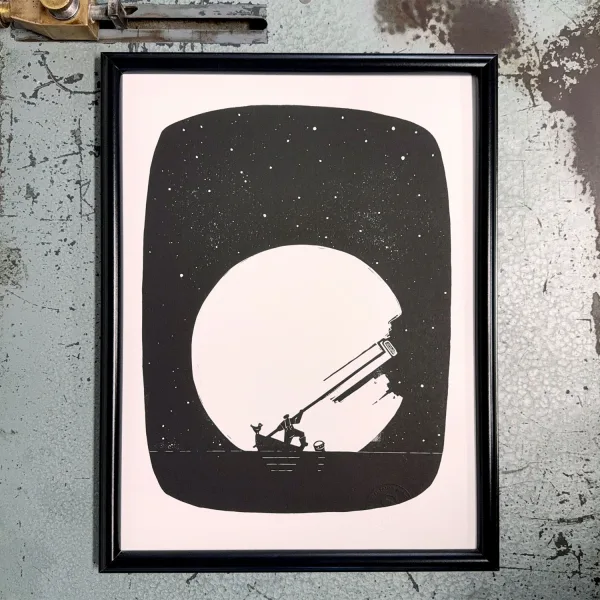 Painting moon